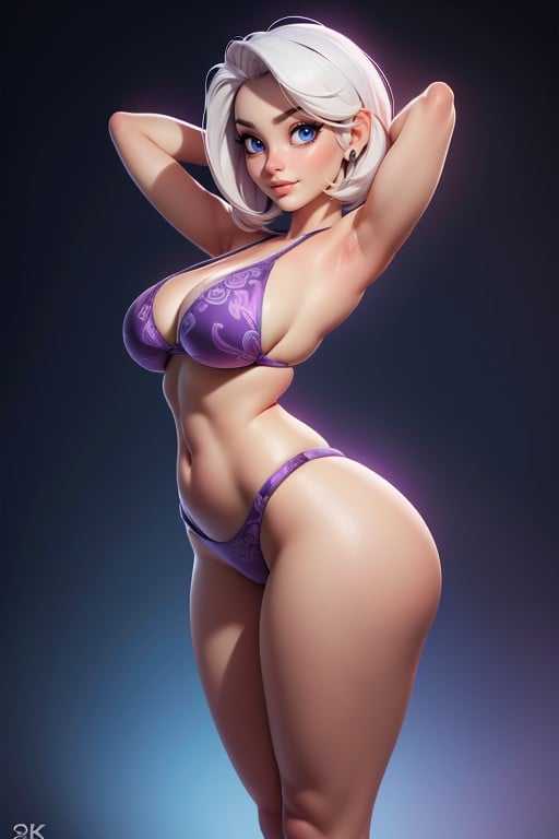 Tall, Bikini, Massive Ass Hentai AI Porn