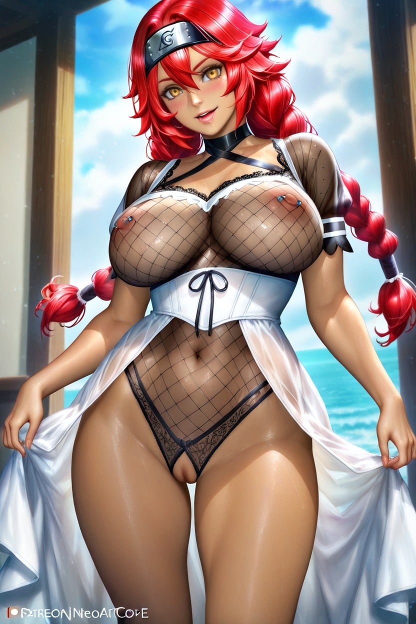 25+, Yellow Eyes, Bangs Hentai AI Porn