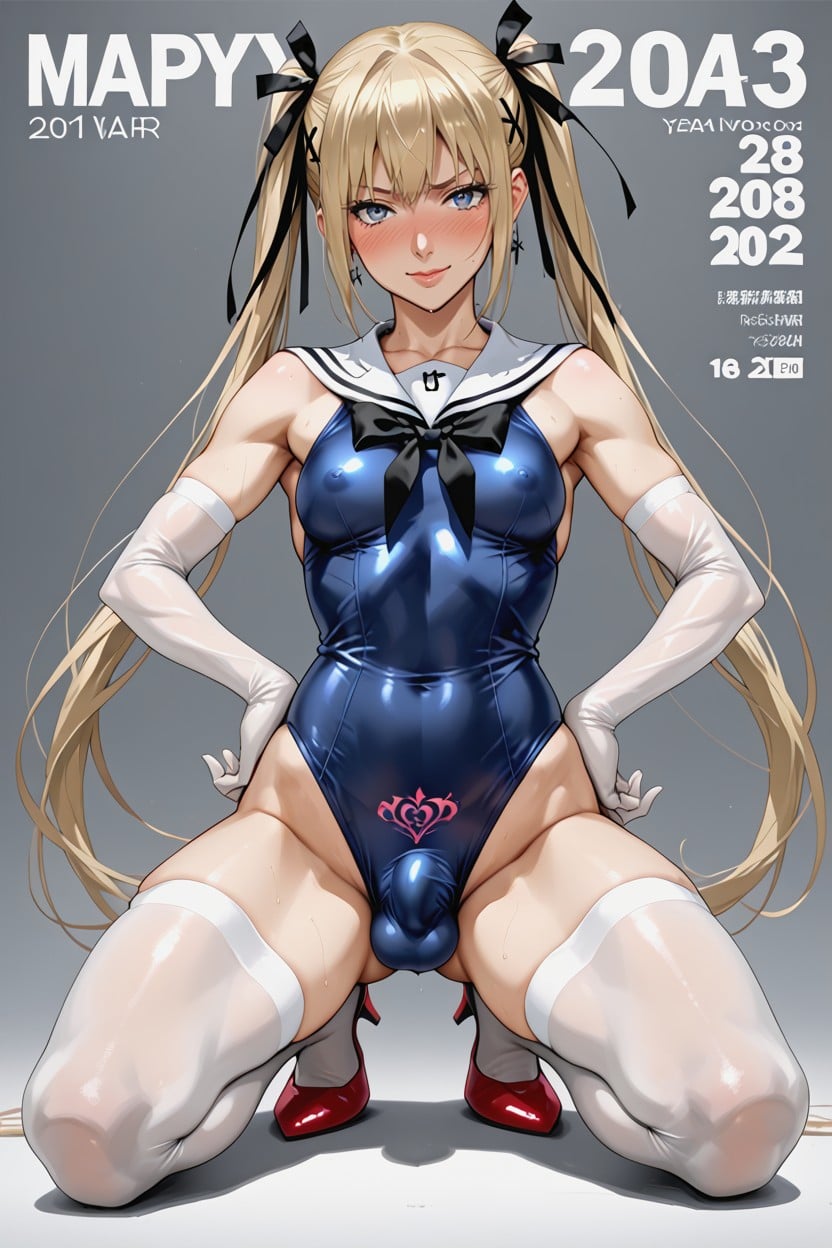 Rim Lighting, Full Body, Hard Shadow Shemale AI Porn