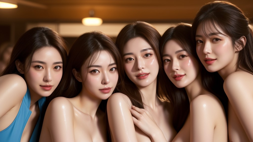 18+, Sweaty, Harem AI Porn