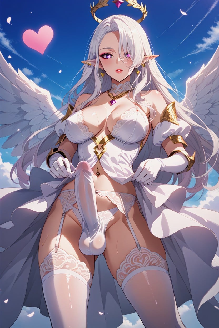 Large Ass, Long Hair, The Goddess Of Love Shemale AI Porn