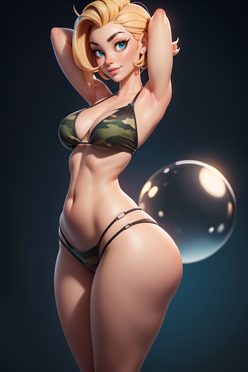 Massive Ass, 25+, Bikini Hentai AI Porn