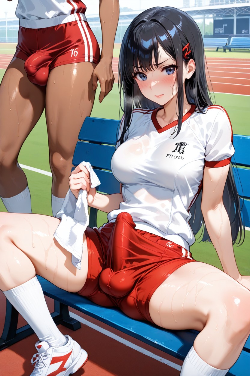 Detailed, Big Charming Eyes, Detailed Hentai AI Porn