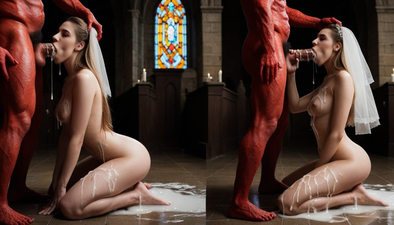 Monsters Fuck, 20+, Devil Monsters Grabbing Woman AI Porn