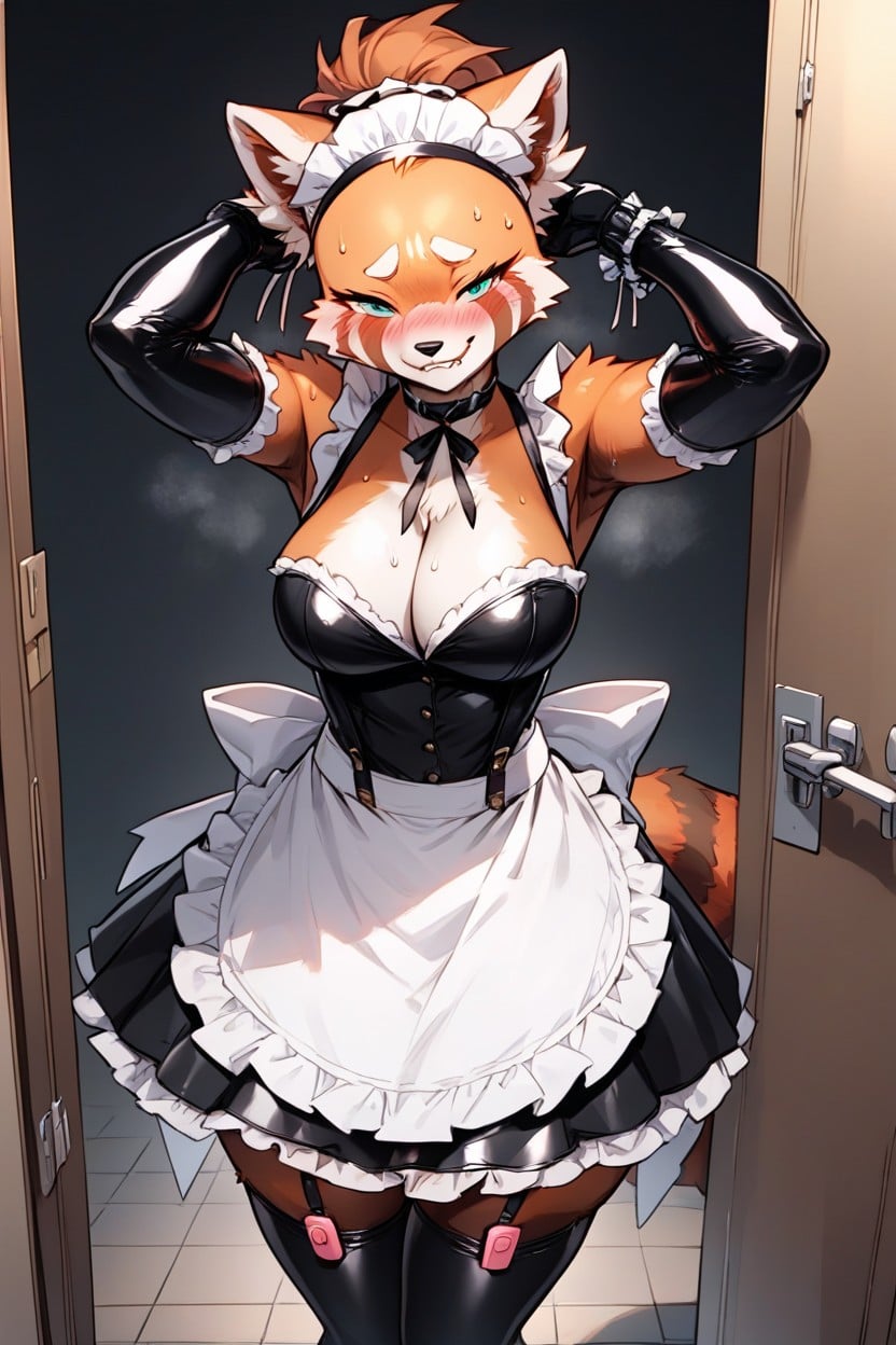 Black Background, Dark, Body In Frame Furry AI Porn