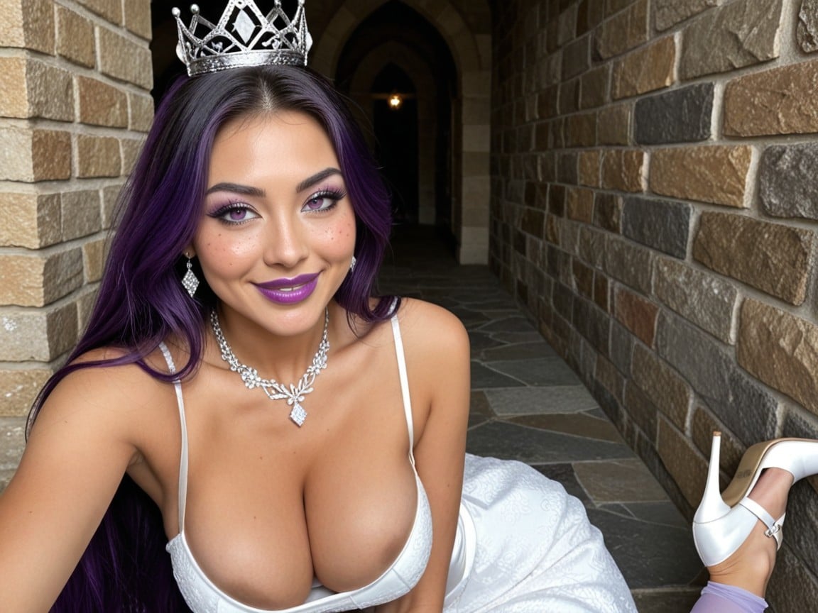 Straightened Hair, Super Waist, Skinny AI Porn