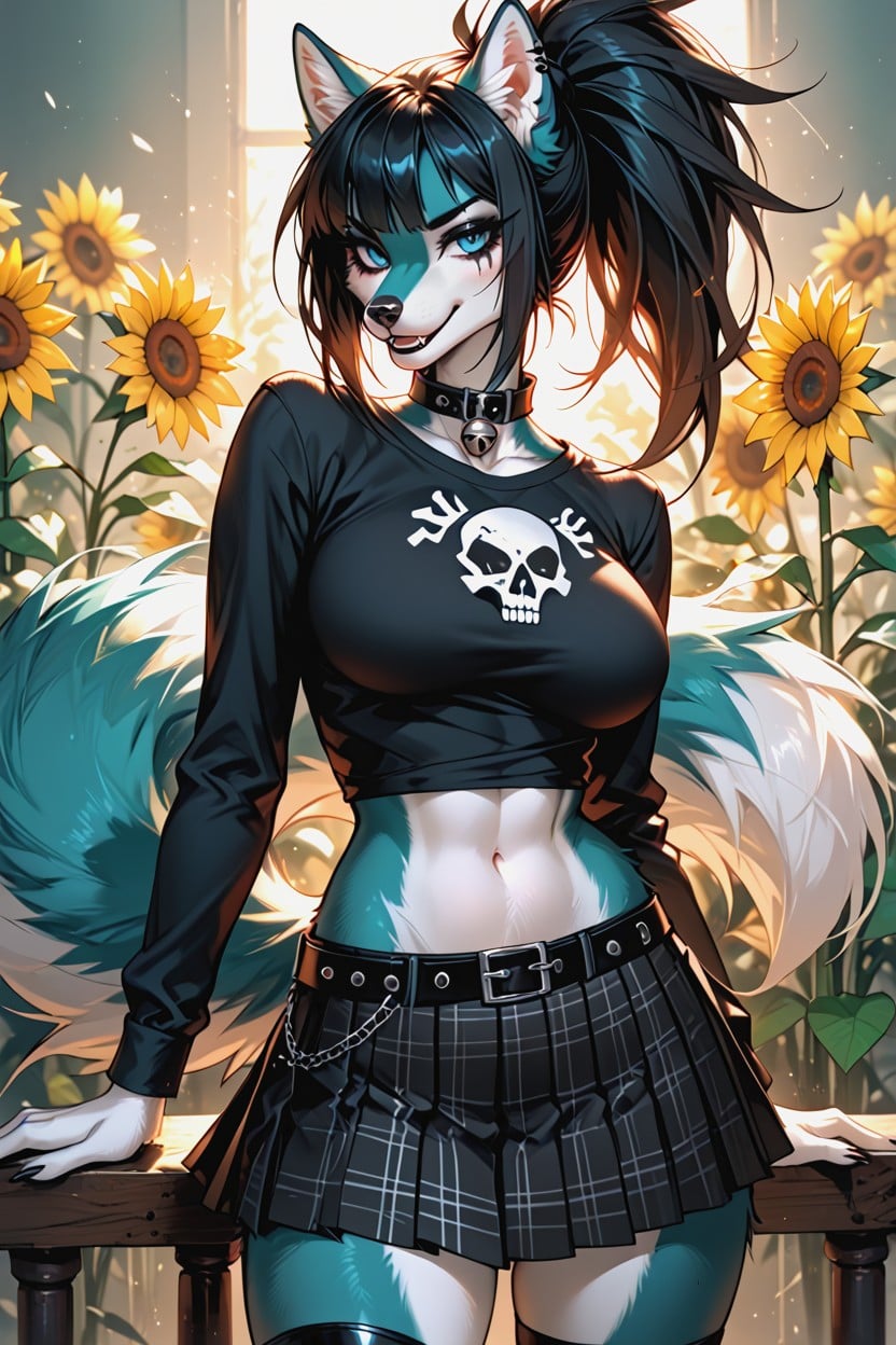 Bust Shot, Looking On Viewer, 18+ Furry AI Porn