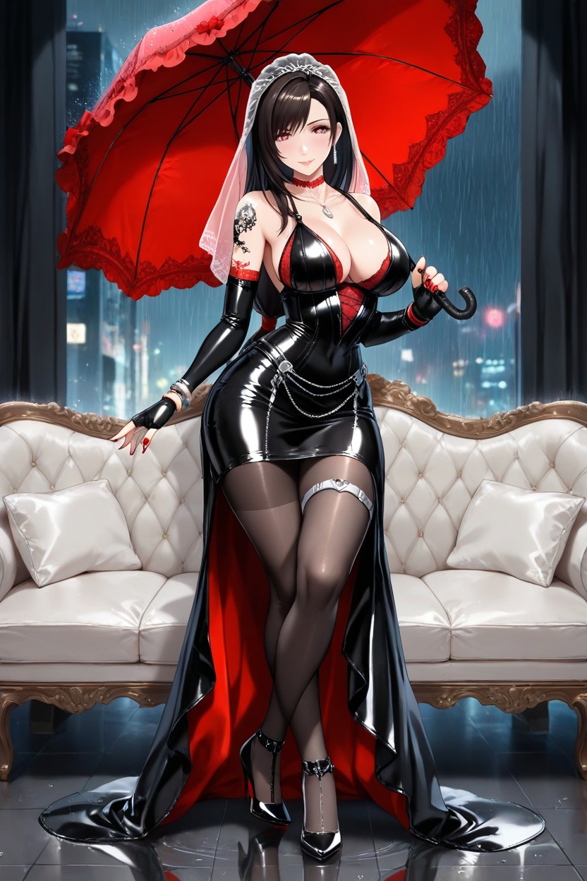18+, Black Tattoos, Bounce Lines Hentai AI Porn