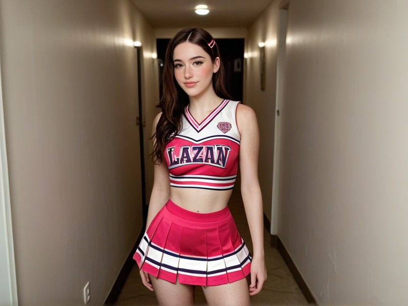 Lean Lean Body, Soft Pale White Skin, Snatched Waist AI Porn