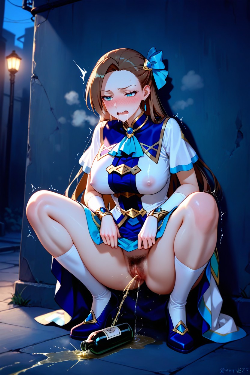 Cute, Dusk, Embarrassing Hentai AI Porn