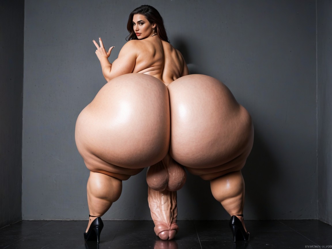 Sunset, Full Body, 18+ Shemale AI Porn