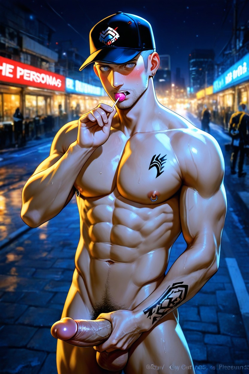 Pink Nipples, Big Pecs, 25+ AI Gay Porn