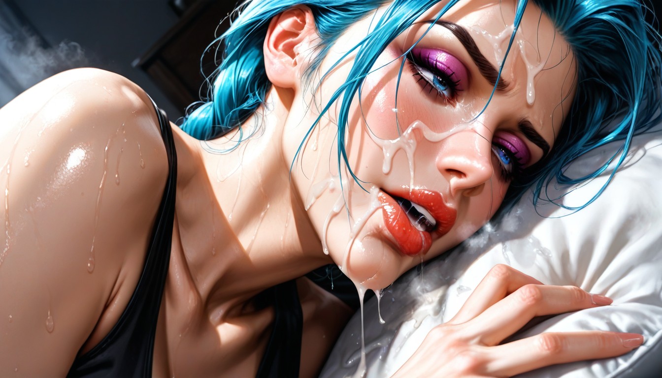 Bed, Cuticle, Sweating Hentai AI Porn