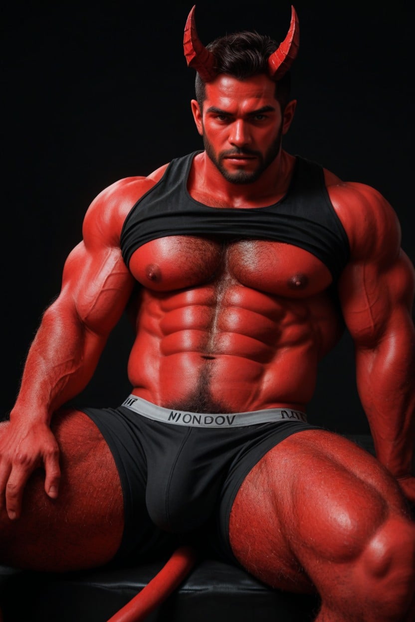 Extremely Hairy Chest, Korean Man, Hyper Realistic Porno IA Gay