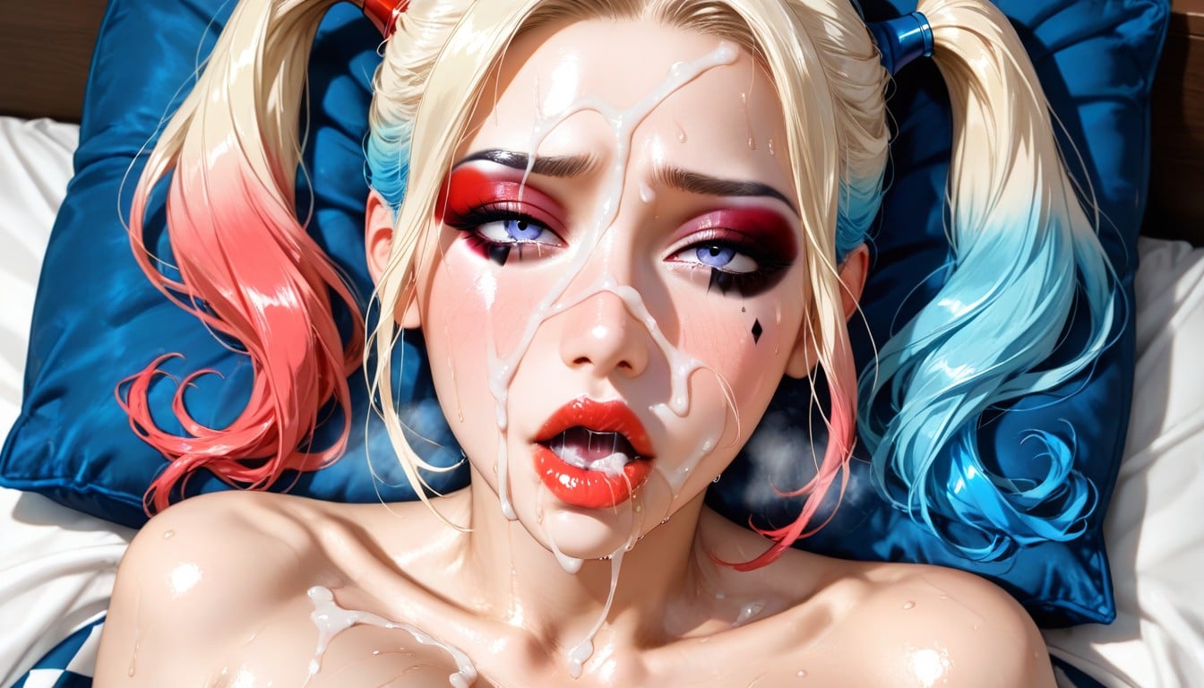 Beautiful Face, Cum In Mouth, Horny Hentai AI Porn