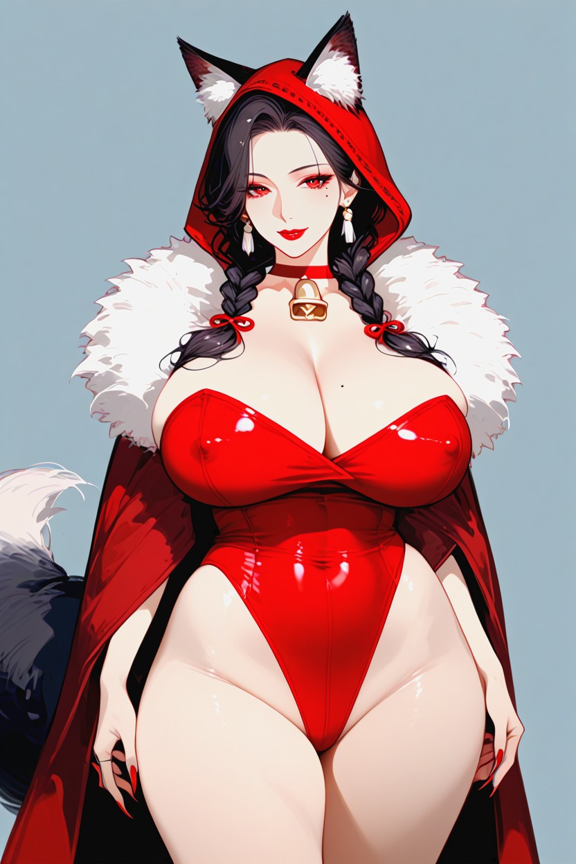 Mole Under Eye, Mole, Confident Smile Hentai AI Porn