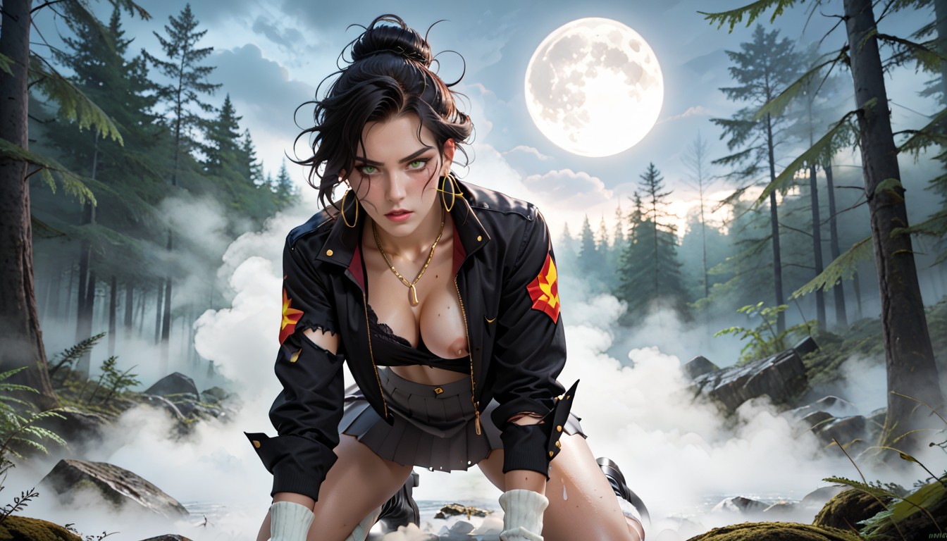 Cleavage, Cosplay, Break AI Porn