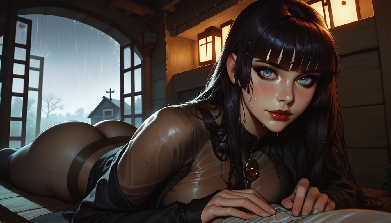 Detailed Face, Beautiful Woman, Depth Of Field AI Porn
