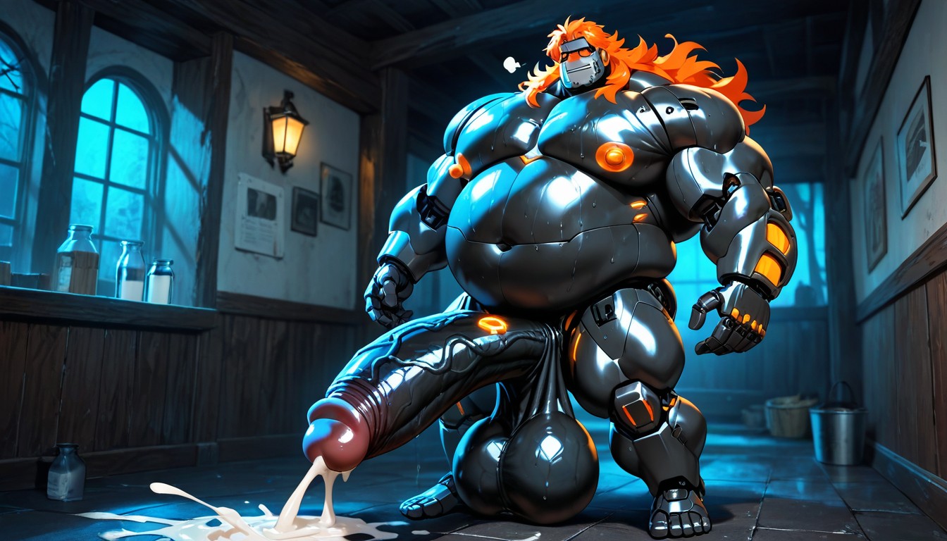 Puffy Nipples, Bara, Robot Porno gay IA