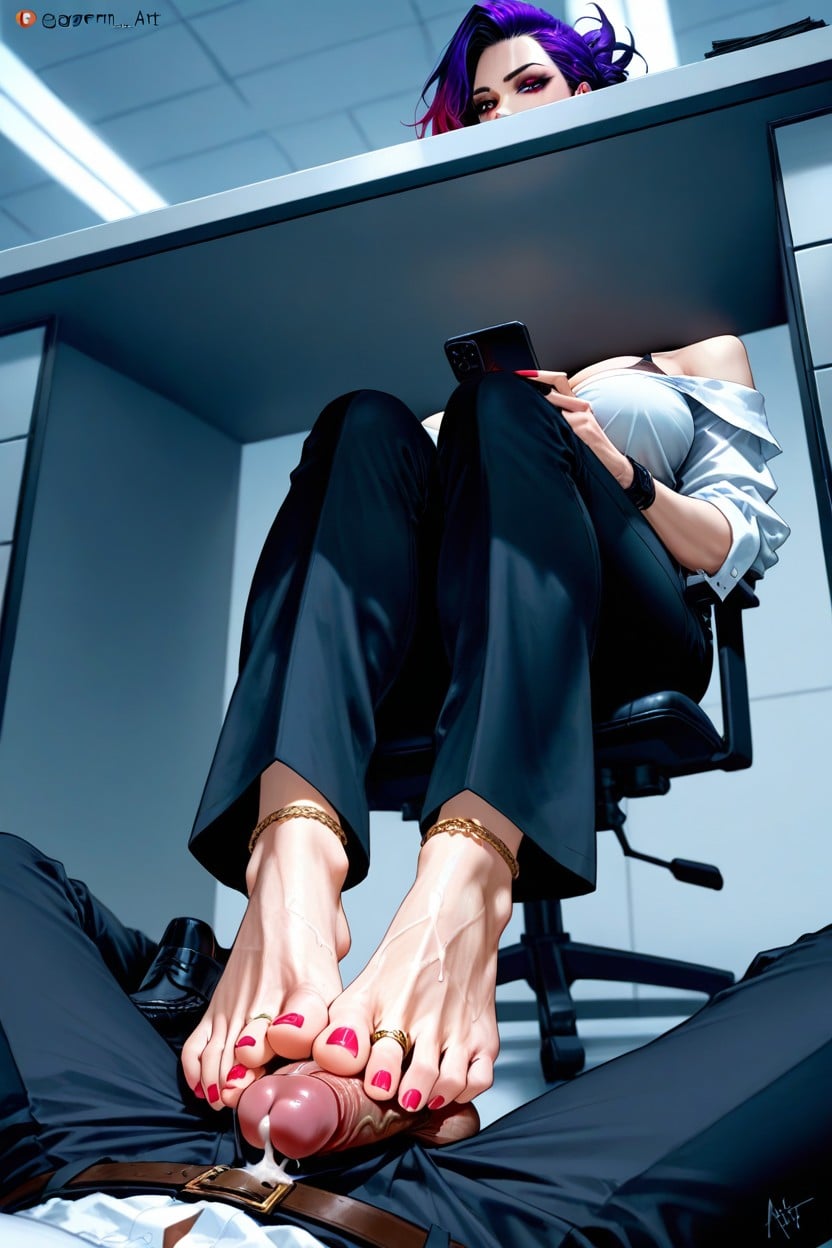 Face In View, Other Foot Teasing Balls, Intense Throbbing Erection Hentai AI Porn