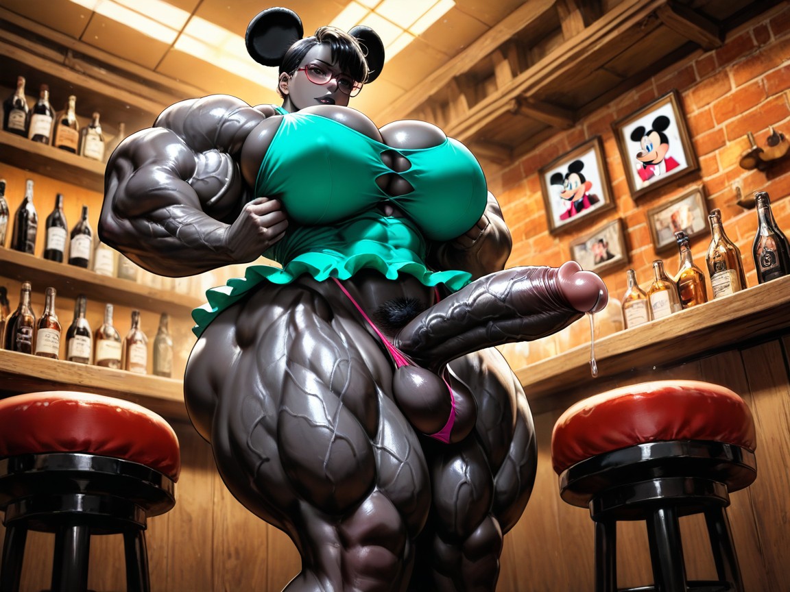 Massive Muscle Delts, Transgénero, Erection Porno IA Hentai