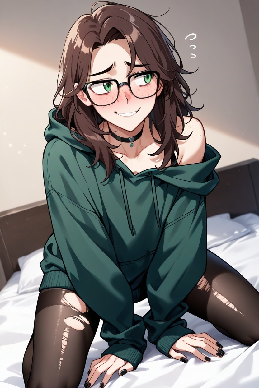 Front View, Legs Up, 18+ AI Gay Porn