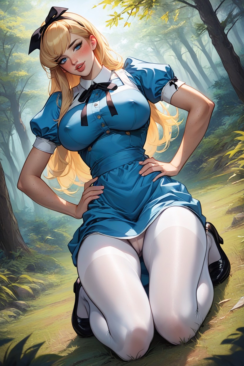 Massive Breast, Alice In Wonderland From Disney, Moaning AI Porn