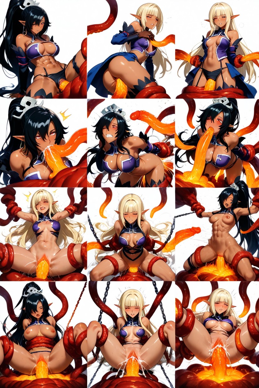 Red Eyed, Ultra Detailed, Detailed Lighting Hentai KI Porno