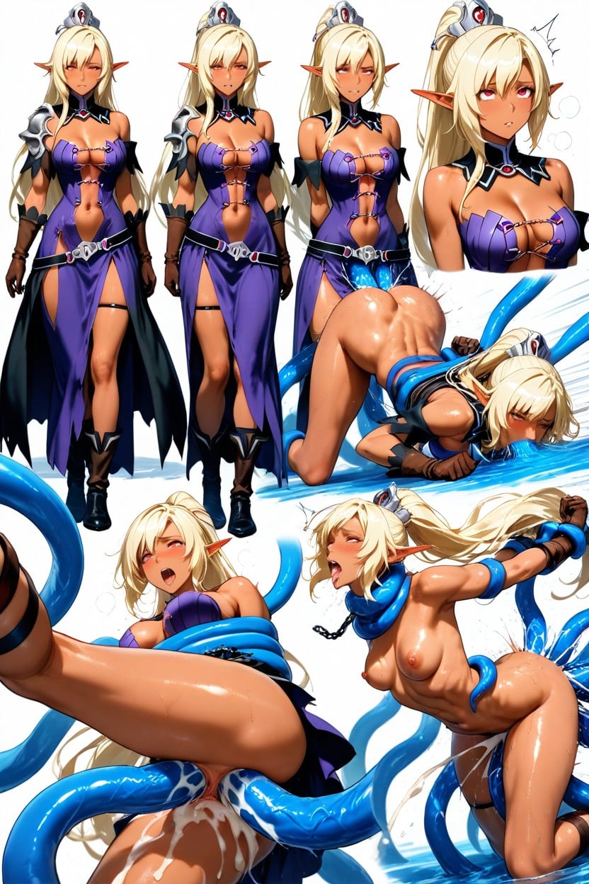 Chained, Small Breasts, More Penetration Hentai AI Porn