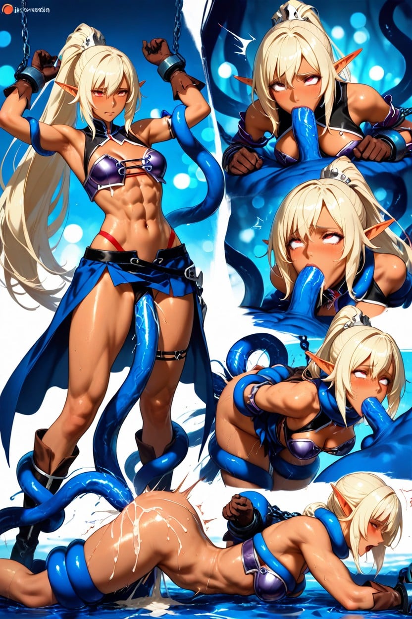Running Away, Deep Penetration, Red Strap Hentai IA