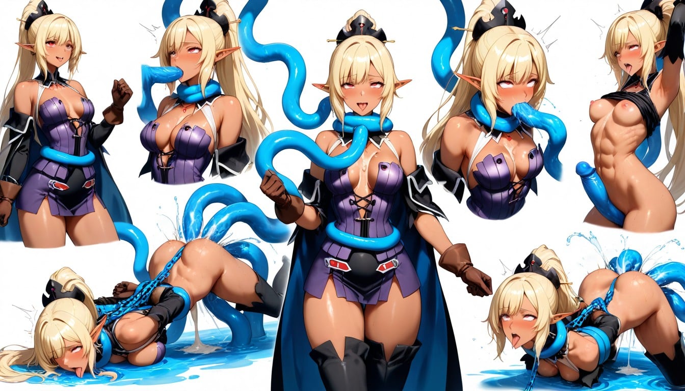 Detailed Lighting, Five Different Poses And Angles, Abs Hentai AI Porn