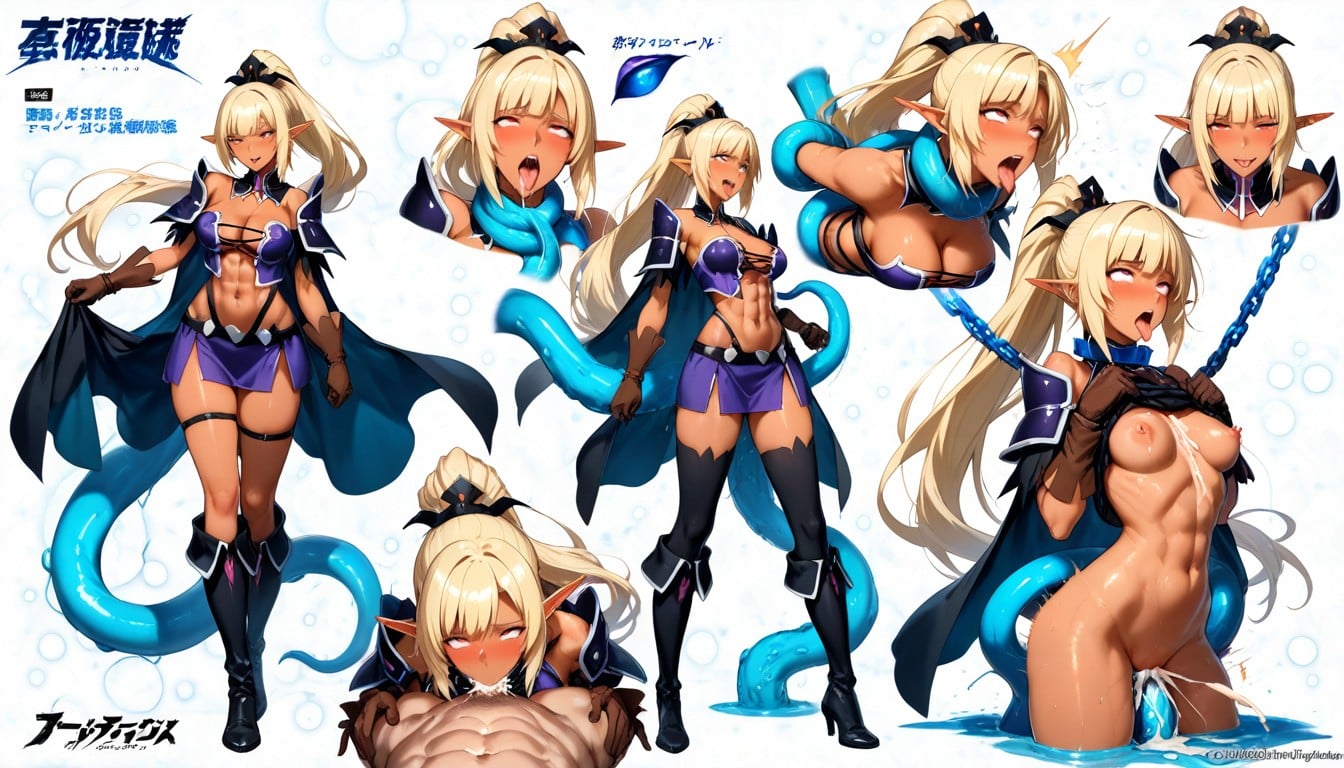 Deep Thrust, Separeted Layout, Front Bangs Hentai AI Porn