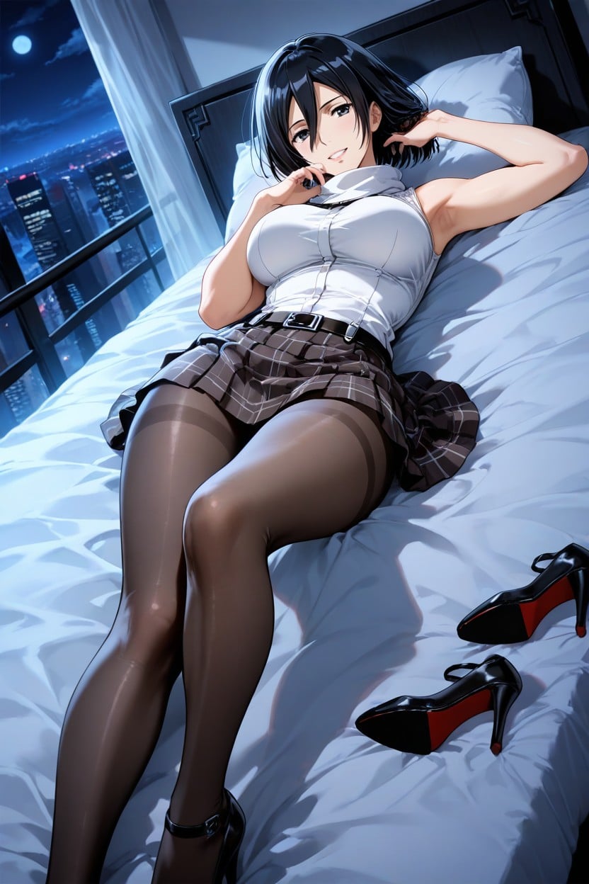 Bedroom, Curvy Body, 25+ 헨타이 AI 야짤