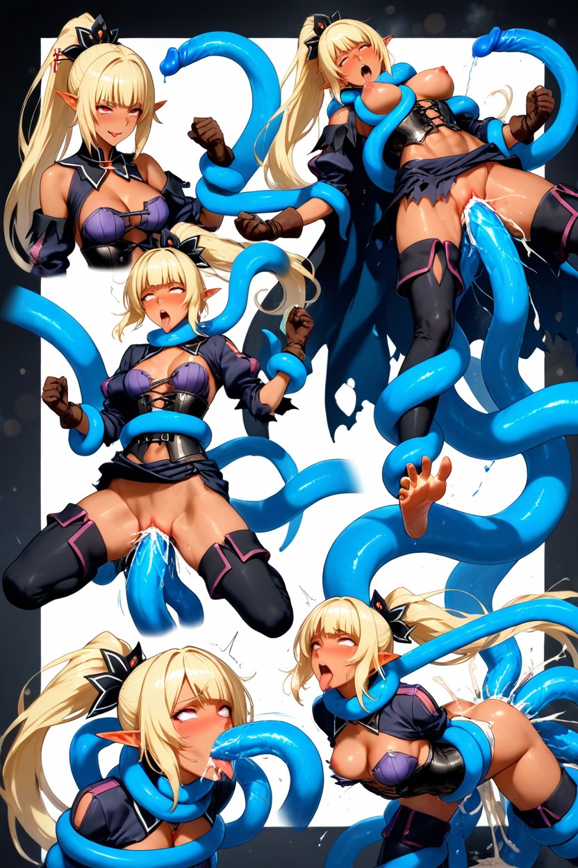 Chloe Discordia From Kuroinu, Consistent Outfit, Lifted Porno IA Hentai