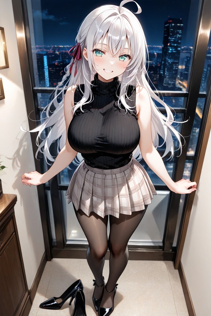 25+, Straight Back, Hands Alow Hentai AI Porn