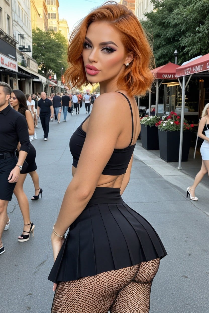 Pechos Pequeños, Bimbo, Wasp Waist Porno IA