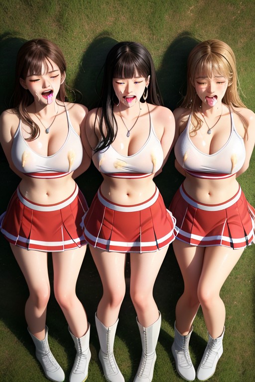 Natural Big Boobs, Pink Labia, Pink Nipples AI國產黃片