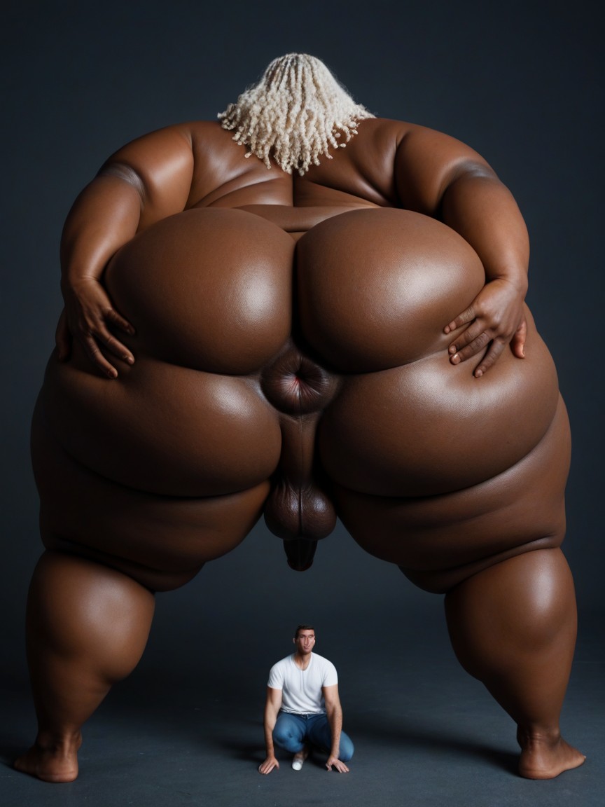 Small, African, Plump AI Gay Porn