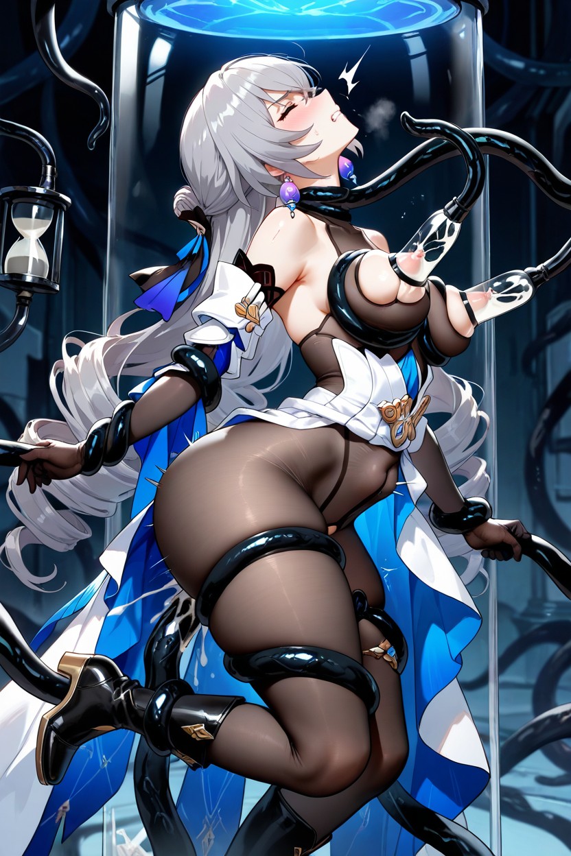 Head Tilt, Orgasm, In Laboratory Hentai AI Porn