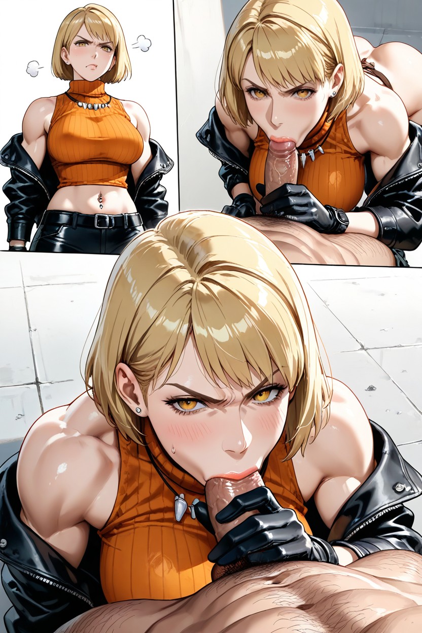Multiple Views, Perfect Figure Body, Angry Hentai AI Porn