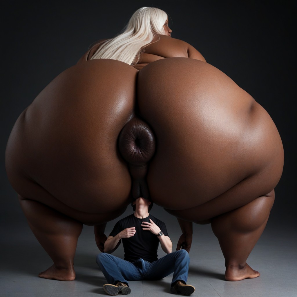 Hyper Long Hair, Small, Anus Gaping Open AI Gay Porn