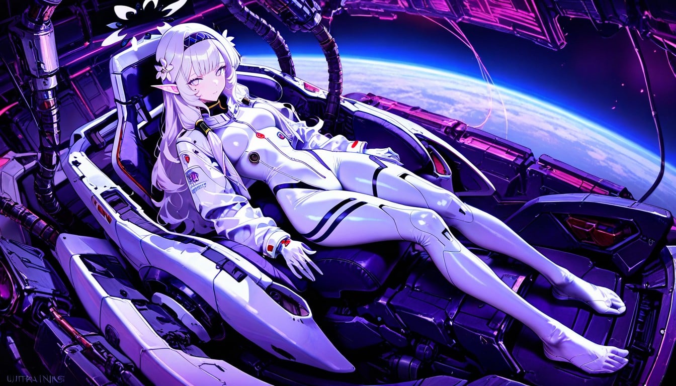 Perfect Face And Hand And Fingers, Full Body, Mecha Goggles Attachment Hentai AI Porn