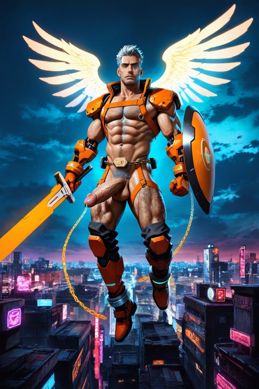 Heaven, 25+, Visible Face AI Gay Porn