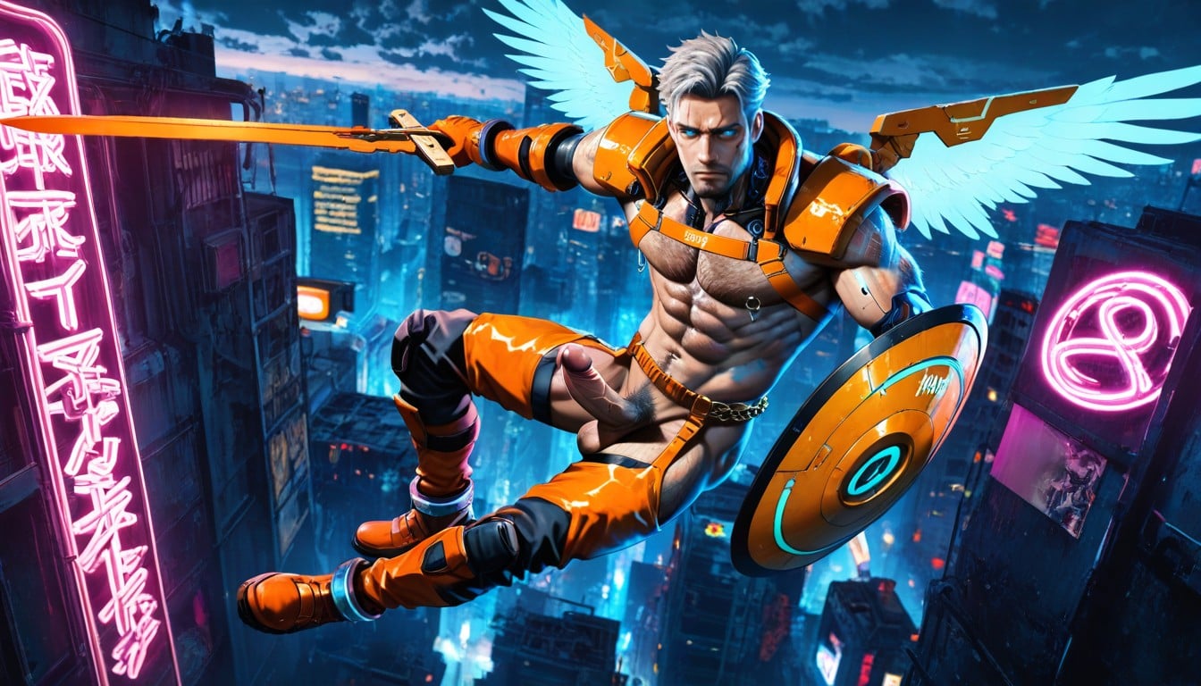 Handsome Face, Highest Resolution, Ash Hair AI Gay Porn