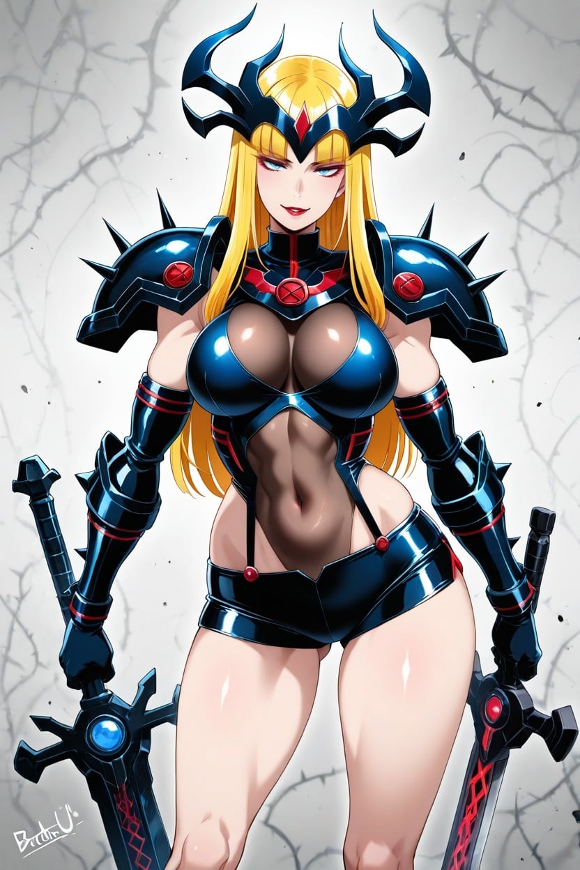 Blue Eyes, Bangs, Straight Hentai AI Porn