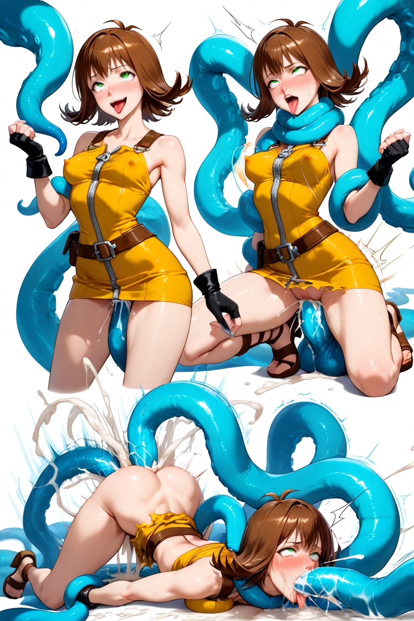 Oversized Penetration, Arched Back, Insanely Tall Xs Figure Hentai AI Porn