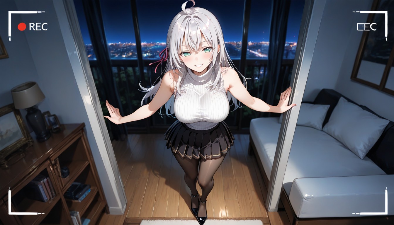 Model, Alisa Mikhailovna Kujou, Skinny Hentai AI Porn