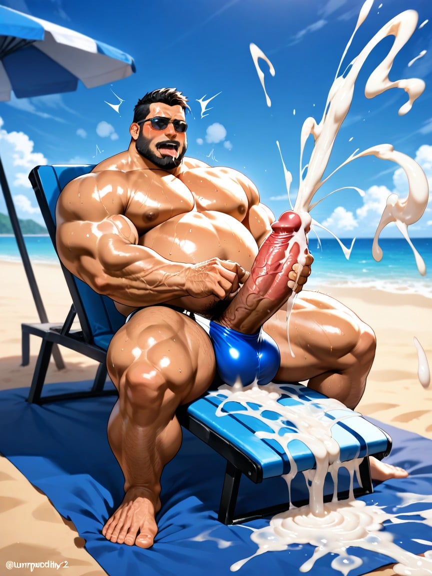 Huge Cumshot, 20+, Huge Thick Veiny Cock AI Gay Porn