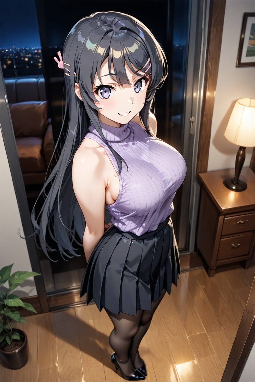 No Headdress, Its Dark In The Room, Night Hentai AI Porn