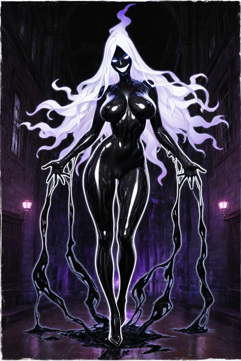 Sexy Breath, Creepy Art Style, Detailed Face Hentai AI Porn